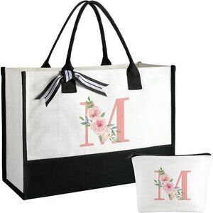Birthday Gifts for Women Mothers Day Gifts Tote & Makeup Bag for Gift